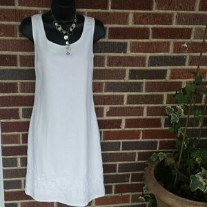 OLD NAVY White Linen Dress